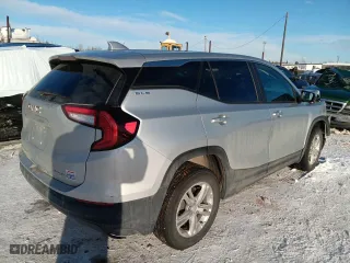 2022 GMC Terrain SLE with VIN 3GKALTEV3NL142343, listed as a Copart auction lot 46377995 with 14,846 mi miles and Salvage Title. Bid and sale history available at carsss.com. Image 3.