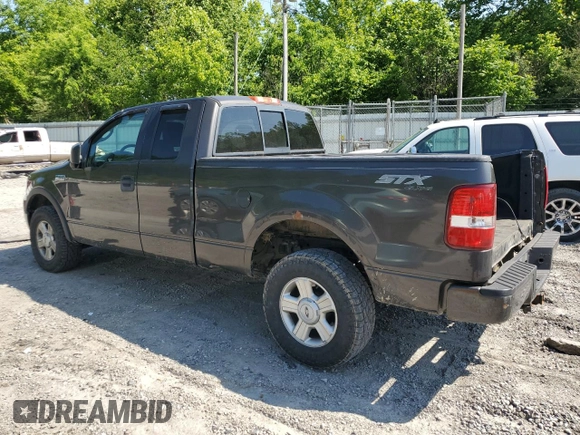 2005 Ford F-150 STX with VIN 1FTRX14W75FA83793, listed as a Copart auction lot 59310055 with 102,253 mi miles and Salvage title. Bid and sale history available at DreamBid. Image 2.