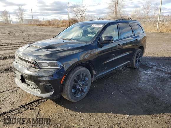 2022 Dodge Durango R/T Plus with VIN 1C4SDJCT7NC107979, listed as a Copart auction lot 82521234 with 46,125 mi miles and Clean title. Bid and sale history available at DreamBid. Image 1.