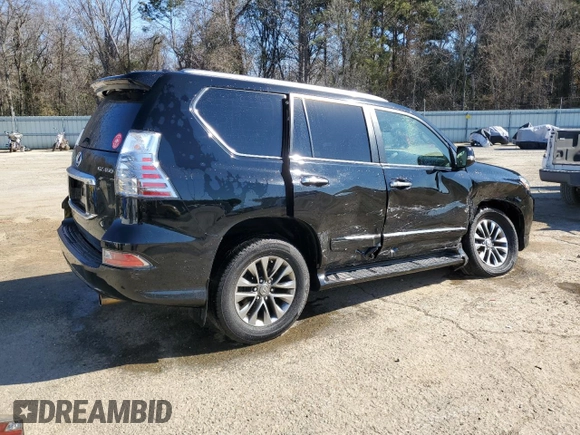 2017 Lexus GX 460 with VIN JTJJM7FX6H5175550, listed as a Copart auction lot 89143555 with 103,250 mi miles and Salvage title. Bid and sale history available at DreamBid. Image 3.