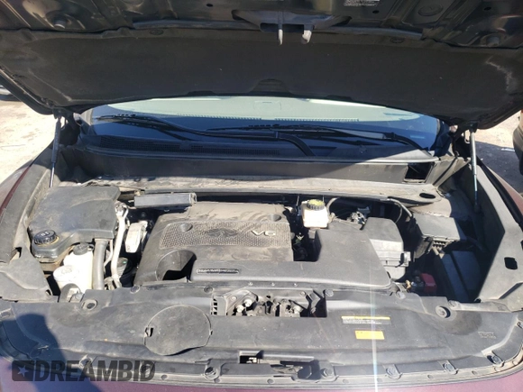 2014 Infiniti QX60 with VIN 5N1AL0MN3EC504335, listed as a Copart auction lot 46644225 with 164,544 mi miles and Salvage Title. Bid and sale history available at DreamBid. Image 12.
