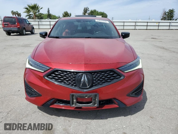 2020 Acura ILX Premium with VIN 19UDE2F8XLA002530, listed as a Copart auction lot 53042955 with 49,067 mi miles and Salvage title. Bid and sale history available at DreamBid. Image 5.