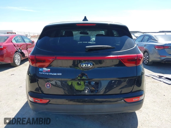 2017 Kia Sportage LX with VIN KNDPM3AC5H7139041, listed as a IAAI auction lot 41813276 with 56,154 mi miles. Bid and sale history available at carsss.com. Image 17.