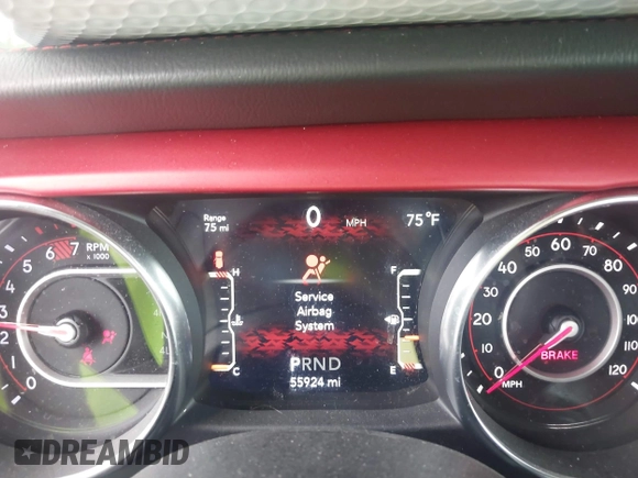 2020 Jeep Wrangler Unlimited Rubicon z VIN 1C4HJXFN8LW176002, wystawiony jako IAAI lot #41662158 z przebiegiem 55 924 mil mil oraz . Historia ofert i sprzedaży dostępna na DreamBid. Obrazek 7.