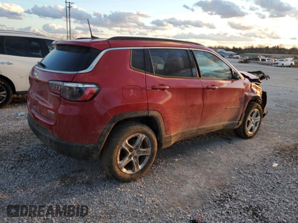 2023 Jeep Compass Latitude with VIN 3C4NJDBN9PT521329, listed as a Copart auction lot 47095775 with 32,213 mi miles and Salvage Title. Bid and sale history available at DreamBid. Image 3.