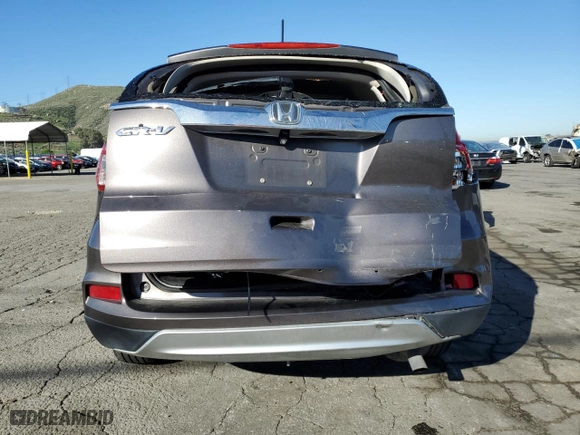 2016 Honda CR-V EX with VIN 3CZRM3H50GG709296, listed as a Copart auction lot 50269545 with 173,300 mi miles and Salvage Title. Bid and sale history available at carsss.com. Image 6.