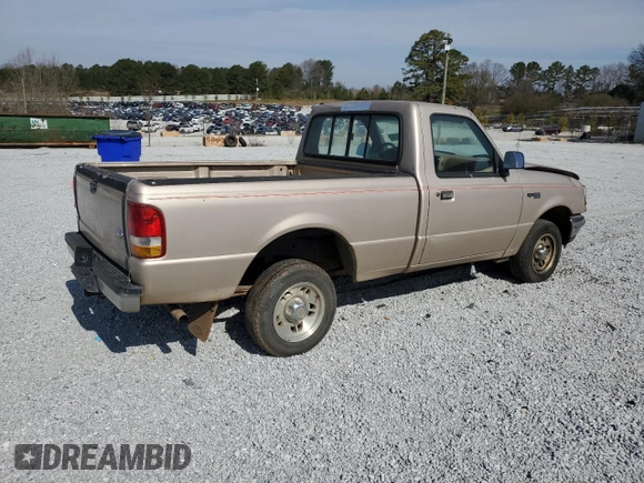 1997 Ford Ranger XLT with VIN 1FTCR10X8VUA69167, listed as a Copart auction lot 46669215 with 246,525 mi miles and Salvage Title. Bid and sale history available at carsss.com. Image 3.