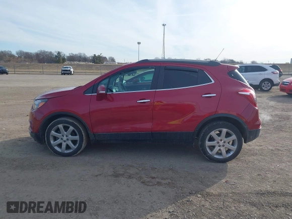 2017 Buick Encore Essence with VIN KL4CJCSB4HB172293, listed as a IAAI auction lot 41482029 with 107,685 mi miles and . Bid and sale history available at carsss.com. Image 14.