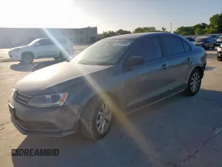 2015 Volkswagen Jetta Sport with VIN 3VWB17AJ0FM281709, listed as a Copart auction lot 62726005 with 169,516 mi miles and Salvage title. Bid and sale history available at DreamBid. Image 1.