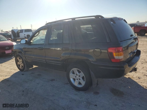 2002 Jeep Grand Cherokee Limited with VIN 1J8GW58SX2C286904, listed as a Copart auction lot 84749214 with 0 mi miles and Clean Title. Bid and sale history available at carsss.com. Image 2.