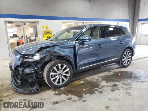 2019 Lincoln Nautilus Select z VIN 2LMPJ8K92KBL23568, wystawiony jako Copart lot #46321415 z przebiegiem 57 336 mil mil oraz Szkoda całkowita • Salvage title. Historia ofert i sprzedaży dostępna na DreamBid. Obrazek 1.