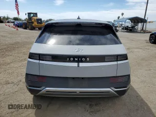 2024 Hyundai Ioniq 5 SEL with VIN KM8KN4DE3RU306201, listed as a Copart auction lot 50545485 with 24,932 mi miles and Salvage title. Bid and sale history available at DreamBid. Image 6.