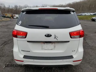 2016 Kia Sedona LX with VIN KNDMB5C15G6082926, listed as a Copart auction lot 46586364 with 99,095 mi miles and Salvage Title. Bid and sale history available at carsss.com. Image 6.