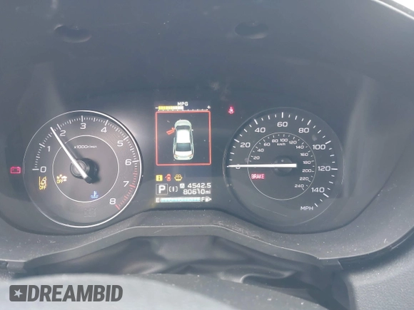 2023 Subaru Impreza Premium with VIN 4S3GTAV6XP3703123, listed as a IAAI auction lot 42018724 with 80,610 mi miles and . Bid and sale history available at DreamBid. Image 7.