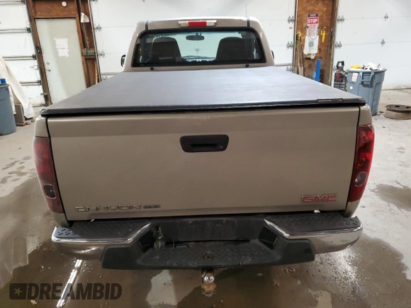 2005 GMC Canyon SL Z85 with VIN 1GTDT146858225479, listed as a Copart auction lot 79932214 with 230,421 mi miles and Clean Title. Bid and sale history available at carsss.com. Image 6.