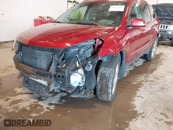 2014 Chevrolet Traverse LTZ z VIN 1GNKRJKD8EJ210990, wystawiony jako IAAI lot #41655601 z przebiegiem 218 804 mil mil oraz . Historia ofert i sprzedaży dostępna na DreamBid. Obrazek 11.