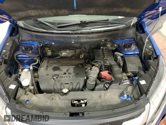 2020 Mitsubishi Outlander Sport ES 2.0 with VIN JA4AR3AU2LU005205, listed as a Copart auction lot 52110945 with 0 mi miles and Salvage Title. Bid and sale history available at carsss.com. Image 12.