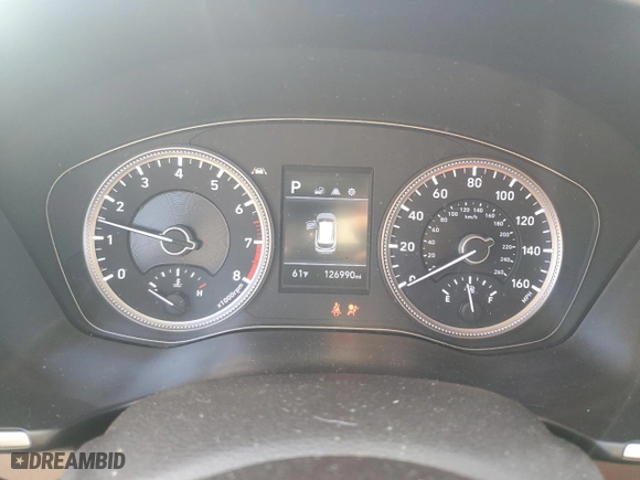 2019 Hyundai Santa Fe SE with VIN 5NMS23AD8KH016066, listed as a Copart auction lot 83710114 with 126,990 mi miles and Salvage Title. Bid and sale history available at carsss.com. Image 9.