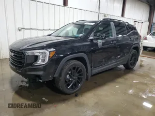2024 GMC Terrain SLE with VIN 3GKALTEG3RL386064, listed as a Copart auction lot 48030825 with 7,144 mi miles and Salvage Title. Bid and sale history available at carsss.com. Image 1.