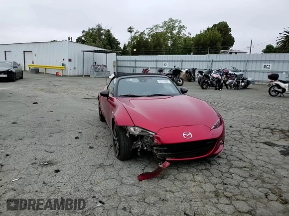 2021 Mazda MX-5 Miata Sport с VIN JM1NDAB78M0454772, выставлен на аукционе Copart как лот 63319665 с пробегом 58 373 миль миль и Списание • Salvage title. История ставок и продаж доступна на DreamBid. Изображение 13.