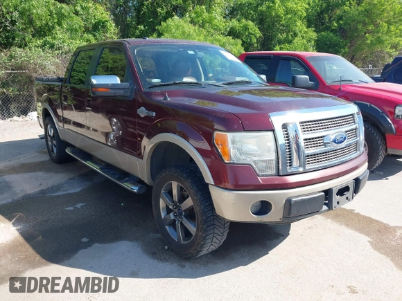 2009 Ford F-150 XL with VIN 1FTPW12V59KC92757, listed as a IAAI auction lot 42035890 with 423,095 mi miles. Bid and sale history available at carsss.com. Image 1.