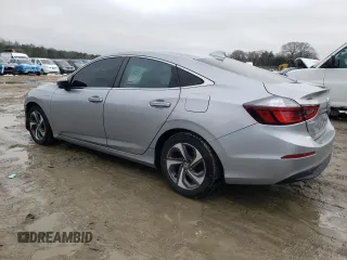 2019 Honda Insight EX with VIN 19XZE4F55KE013968, listed as a Copart auction lot 44591435 with 73,981 mi miles and Salvage Title. Bid and sale history available at carsss.com. Image 2.