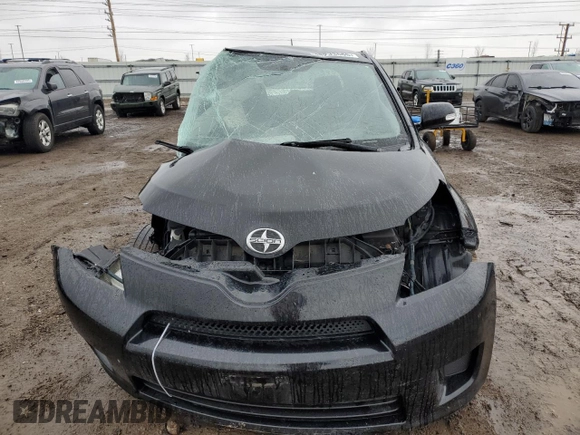 2010 Scion xD with VIN JTKKU4B44A1006795, listed as a Copart auction lot 48233665 with 0 mi miles and Salvage Title. Bid and sale history available at carsss.com. Image 5.