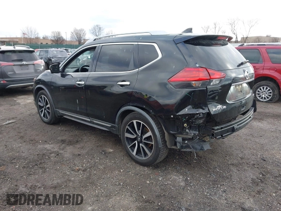 2017 Nissan Rogue S with VIN JN8AT2MV1HW283678, listed as a IAAI auction lot 41466042 with 88,532 mi miles and . Bid and sale history available at DreamBid. Image 3.