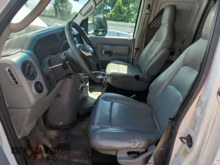 2011 Ford Econoline Cargo Commercial with VIN 1FTSE3EL8BDB11826, listed as a Copart auction lot 62511405 with Not provided miles and Salvage title. Bid and sale history available at DreamBid. Image 7.
