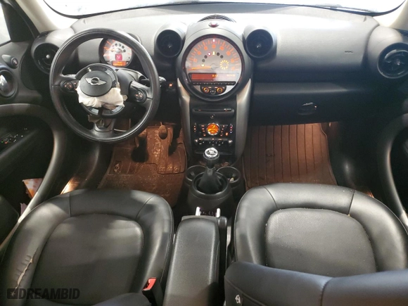 2013 MINI Cooper Countryman with VIN WMWZB3C55DWM31248, listed as a Copart auction lot 45503555 with 143,483 mi miles and Salvage Title. Bid and sale history available at carsss.com. Image 8.