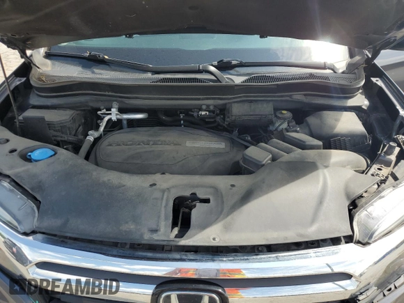 2020 Honda Ridgeline RTL-E with VIN 5FPYK3F77LB012808, listed as a Copart auction lot 60014575 with 85,280 mi miles and Salvage title. Bid and sale history available at DreamBid. Image 11.