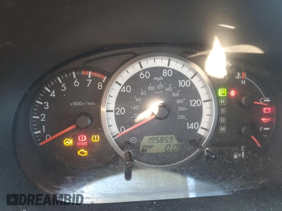 2006 Mazda 5 Sport with VIN JM1CR293760113397, listed as a Copart auction lot 83456654 with 195,859 mi miles and Salvage Title. Bid and sale history available at DreamBid. Image 9.