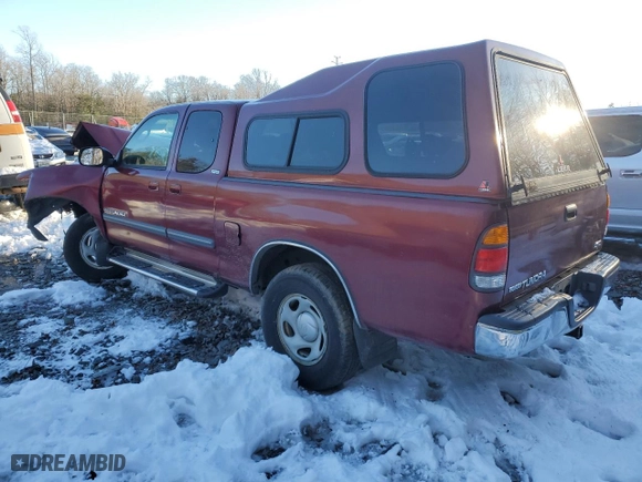 2003 Toyota Tundra SR5 with VIN 5TBBN44143S378918, listed as a Copart auction lot 41585205 with 0 mi miles and Salvage Title. Bid and sale history available at carsss.com. Image 2.