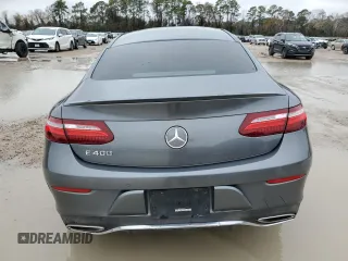 2018 Mercedes-Benz E-Class E 400 with VIN WDD1J6FB9JF039283, listed as a Copart auction lot 82918073 with 73,626 mi miles and Salvage Title. Bid and sale history available at carsss.com. Image 6.