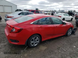 2016 Honda Civic Sedan LX with VIN 2HGFC2F59GH520883, listed as a Copart auction lot 47518695 with 53,278 mi miles and Clean Title. Bid and sale history available at carsss.com. Image 3.