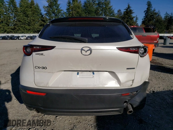 2020 Mazda CX-30 with VIN 3MVDMABL2LM134849, listed as a Copart auction lot 47198735 with 31,797 mi miles and Salvage Title. Bid and sale history available at DreamBid. Image 6.
