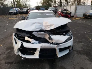 2023 Toyota GR Supra 3.0 with VIN WZ1DB0G07PW058441, listed as a Copart auction lot 81649544 with 0 mi miles and Salvage Title. Bid and sale history available at carsss.com. Image 5.