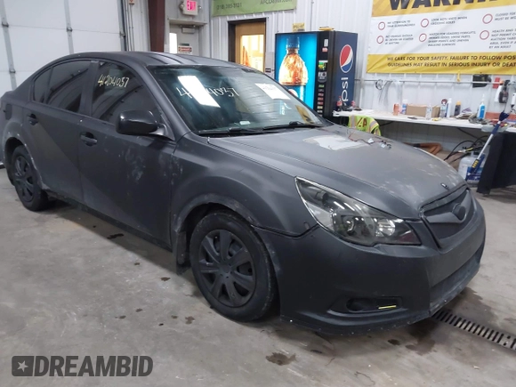 2010 Subaru Legacy 2.5i with VIN 4S3BMCA64A3234420, listed as a IAAI auction lot 41204037 with 162,586 mi miles. Bid and sale history available at carsss.com. Image 1.