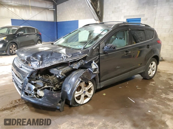 2013 Ford Escape SE with VIN 1FMCU9GX5DUA90541, listed as a Copart auction lot 58897585 with 124,593 mi miles and Salvage title. Bid and sale history available at DreamBid. Image 1.