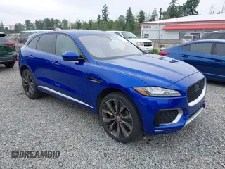 2017 Jaguar F-Pace z VIN SADCP2BV9HA056400, wystawiony jako IAAI lot #42425642 z przebiegiem 76 158 mil mil oraz . Historia ofert i sprzedaży dostępna na DreamBid. Obrazek 1.