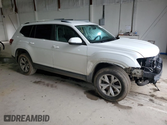 2018 Volkswagen Atlas S z VIN 1V2AP2CA6JC528298, wystawiony jako Copart lot #51115755 z przebiegiem 185 546 mil mil oraz Szkoda całkowita • Salvage title. Historia ofert i sprzedaży dostępna na DreamBid. Obrazek 4.