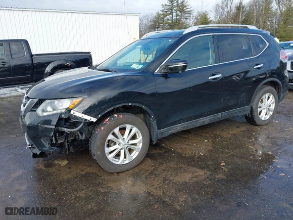 2015 Nissan Rogue SV with VIN 5N1AT2MV6FC846892, listed as a IAAI auction lot 41704351 with 191768 miles. Bid and sale history available at carsss.com. Image 2.