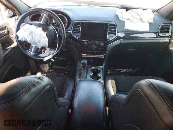2021 Jeep Grand Cherokee Trailhawk with VIN 1C4RJFLG6MC590810, listed as a Copart auction lot 43708095 with 59,566 mi miles and Salvage Title. Bid and sale history available at carsss.com. Image 8.