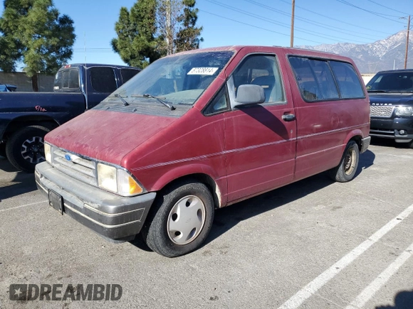 1994 Ford Aerostar z VIN 1FMCA11U7RZA67524, wystawiony jako Copart lot #87328814 z przebiegiem 70 958 mil mil oraz Czysty tytuł • Clean title. Historia ofert i sprzedaży dostępna na DreamBid. Obrazek 1.