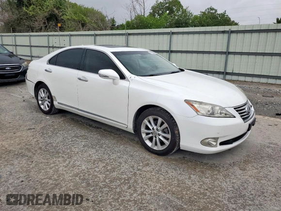 2012 Lexus ES 330 with VIN JTHBK1EG4C2502080, listed as a Copart auction lot 62885865 with 187,588 mi miles and Salvage title. Bid and sale history available at DreamBid. Image 4.