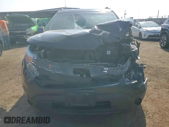 2013 Ford Explorer with VIN 1FM5K8B81DGA47418, listed as a Copart auction lot 54235895 with 136,585 mi miles and Salvage title. Bid and sale history available at DreamBid. Image 14.