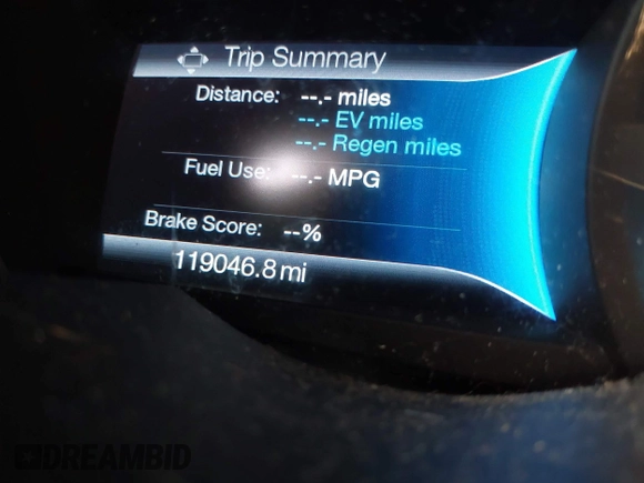 2016 Ford Fusion SE Hybrid with VIN 3FA6P0LU7GR356479, listed as a IAAI auction lot 42252046 with 119,046 mi miles and . Bid and sale history available at DreamBid. Image 15.