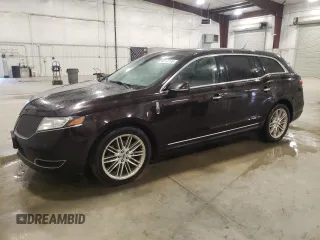 2014 Lincoln MKT EcoBoost with VIN 2LMHJ5AT6EBL52723, listed as a Copart auction lot 52741115 with 225,384 mi miles and Salvage Title. Bid and sale history available at DreamBid. Image 1.