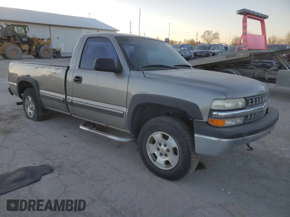 2000 Chevrolet Silverado 1500 with VIN 1GCEK14V3YE422595, listed as a Copart auction lot 83903244 with 0 mi miles and Salvage Title. Bid and sale history available at carsss.com. Image 4.