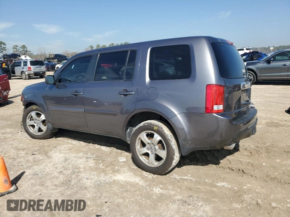 2014 Honda Pilot EX-L with VIN 5FNYF3H71EB002482, listed as a Copart auction lot 46395005 with 115,822 mi miles and Salvage Title. Bid and sale history available at carsss.com. Image 2.